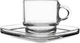 Zestaw filiżanek Lav szklany ze spodkami 75 ml 6 szt (8692952265068) - obraz 5