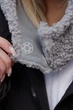 Тепла Шапка Капюшон Капор Теді На Флісі Without Bonnet Gray Woman 553217826 - изображение 5