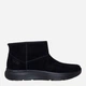Женские угги низкие замшевые Skechers 144853 BBK 36 (6US) 23 см Черные (198376019686) - изображение 1