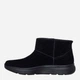 Женские угги низкие замшевые Skechers 144853 BBK 36 (6US) 23 см Черные (198376019686) - изображение 3