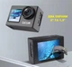 Экшн action камера SJCAM SJ4000DUAL c 2 дисплеями WiFi p2p герметичный аквабокс - изображение 2