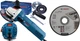 Набор Угловая шлифовальная машина Bosch Professional GWS 750 S, 750Вт, 125мм + отрезной круг Bosch 125 x 1 мм - изображение 1