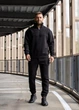 Мужской спортивный костюм MonsterBrand утепленный 4XL (58) черный - изображение 2