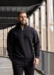 Мужской спортивный костюм MonsterBrand утепленный 4XL (58) черный - изображение 6
