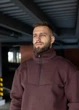 Чоловічий спортивний костюм MonsterBrand утеплений L (50) шоколад - зображення 5