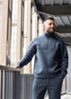 Мужской спортивный костюм MonsterBrand утепленный XXXL (56) графит - изображение 8