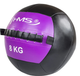 Piłka do ćwiczeń HMS WLB Wall Ball 8 kg Fioletowa (5907695518290) - obraz 2