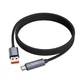 Кабель HOCO Type-C Favor 5A передача даних cable with display X112 |1m, 5A| 5035675 - зображення 8