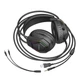 Наушники Borofone игровые проводные микрофон подсветка Thunder BO105 Black (BO105_Black) - изображение 3