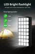 УМБ Power Bank Solar 30000 mAh + ліхтарик із сонячною панеллю PS-900 Вологозахищений Чорний (PS-90030) - зображення 7