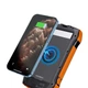 Повербанк з сонячною панеллю 20000mAh Choetech B657 Black PD20W+QC QC3.0 PD3.0 бездротова зарядка (43-00134) - зображення 9