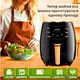 Мультипечь Silver crest TK09904 3200Вт Компактный аэрогриль Gold Diamond на 6л Аэрофритюрница на 8 автоматических программ Безмасляная фритюрница с сенсорным экраном - изображение 14