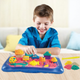 Zestaw Woopie Piasek kinetyczny 0.8 kg + w koszyku z foremkami 54764 (5906280654764) - obraz 8