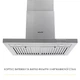 Витяжка Т-подібна WEILOR MIST WTX 68 INOX - изображение 4