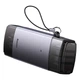 Кардрідер Baseus Lite Series USB-A & Type-C to SD/TF Card Reader Grey (WKQX060113) - изображение 5