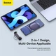 Кардрідер Baseus Lite Series USB-A & Type-C to SD/TF Card Reader Grey (WKQX060113) - изображение 12