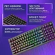 Безпроводная клавиатура Proove Gaming Slicker Pro (Ukraine Layout) Black - изображение 9