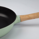 Patelnia BergHOFF Ron żeliwna Zielona 26 cm (5413821050447) - obraz 3