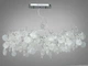 Современная хрустальная люстра (арт. 625/1200x600HR) - изображение 1