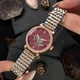 Наручные часы Awarder 047 Где бы ни была Silver-Gold-Pink - изображение 10