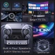 Проектор Aurzen Boom 3 Full HD 500 ANSI Lm 16:9/4:3 HDMI Android With Web OS Wifi 5 Black (F503 FCC) - зображення 6