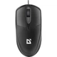 Проводная мышка Defender Trace MB-989 USB 3кн 1000dpi Black (52989) - изображение 1