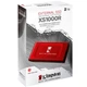 Зовнішній накопичувач SSD, 2Tb, Kingston XS1000 'BoC', Red, Type-C 3.2 (Gen 2), 1050 / 1000 Мб/с (SXS1000R/2000GA) - изображение 3