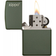Запальничка Zippo Green Matte - изображение 2