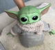 Игрушка Малыш Йода (Грогу) 17 см, The Mandalorian, брелок-подвеска Grogu Baby Yoda, мягкая игрушка с текстильной одеждой (GS928) - изображение 4