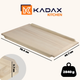 Дошка для тіста Kadax дерев'яна одностороння 70 x 50 см (5903699481301) - зображення 5
