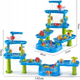 Stolik wodny Woopie 6 w 1 Piaskownica ogromny aquapark wodospad tor wodny 6-poziomowy modułowy 55716 (5906280655716) - obraz 4