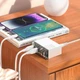 Сетевое зарядное устройство Hoco N36 High Power 65W 3*Type-C + 3*USB-A с быстрой зарядкой PD/QC для смартфонов, ноутбуков и планшетов с кабелем 1.2м - изображение 6