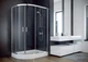 Душевая кабина асимметричная L/R Modern 120x90x185 прозрачная Besco - изображение 1