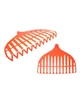 Веерные грабли RAMP CLOG FREE ПРRG9-P — 51,5 см, 12 зубьев, система CLICK - изображение 2