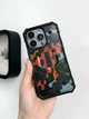 Чехол UAG MagSafe камуфляжный для iPhone 15 Pro защитный оранжево-зеленый для надежной защиты - изображение 6