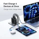 Сетевое зарядное устройство Baseus EnerFill FH11 140W (3USB-C + USB-A) - изображение 9