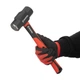 Молот 2000 г, ручка з фібергласу INTERTOOL HT-0242 - зображення 4