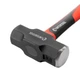 Молот 2000 г, ручка з фібергласу INTERTOOL HT-0242 - зображення 12