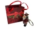 Брелок "Christmas Figurine" дед мороз 4х2см 5136930 - изображение 2