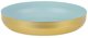 Декоративна миска My Home Soft Gold Mint 25 x 25 x 5 см (5907078435800) - зображення 1