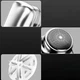Беспроводная мини электробритва-брелок на аккумуляторе USB Mini Shaver Black - изображение 4
