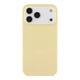 Чохол Premium Silicone Case Full Size (AA) для iPhone 17 Pro Max Колір 60.Crem Yellow - изображение 1