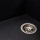 Гранітна мийка для кухні Valeso Azurit 790x500 врізна, прямокутна, карбон матовий (SP000047441) - зображення 3