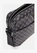 Мужская сумка кроссбоди через плечо GUESS Torino Top Zip Flat Crossbody Bag BLACK (99576) - изображение 2
