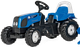 Traktor na pedałach Rolly Toys Kid Landini z przyczepą Niebieski (4006485011841) - obraz 2