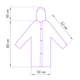 Дождевик детский EVA LOSSO KIDS фиолетовый, рост 120-145 см - изображение 2