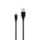 Кабель USB WALKER C735 Type-C 2м black - изображение 2