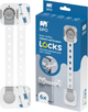 Zabezpieczenia szaf i szuflad Sipo z funkcją Smart Lock Białe 6 szt. (5904717760606) - obraz 1