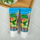 Зубна паста для дітей Brush-Baby (3+) фтор 1350 ppm, 50 мл динозавр, 2 шт - зображення 1