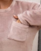 Теплая двусторонняя махровая пижама 4XL Пудровый - изображение 6